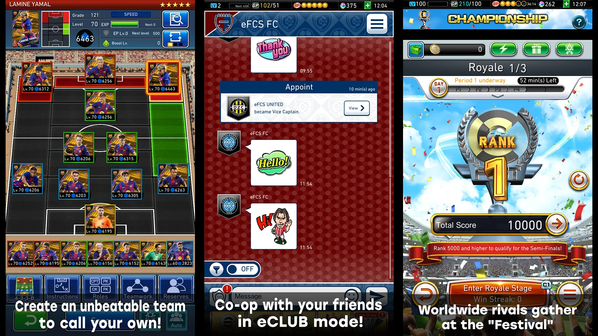 eFootball™ CHAMPION SQUADS screenshot